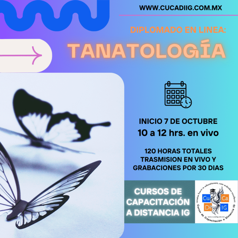 1er. Diplomado en línea de Tanatología