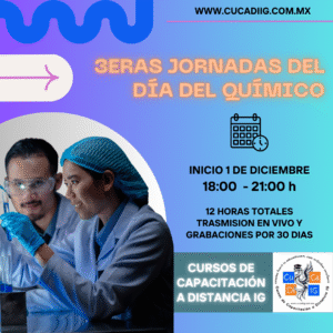 3eras. Jornadas del Día del Químico
