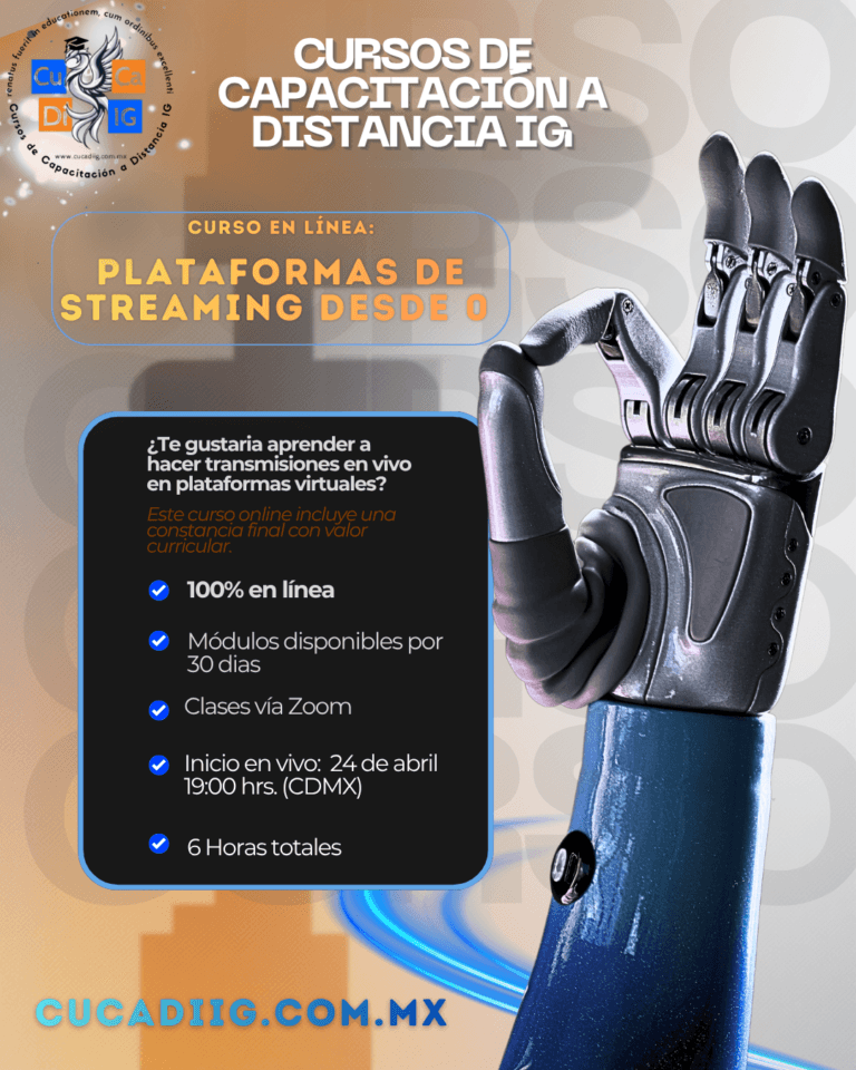 Aprende a usar Plataformas de streaming desde 0